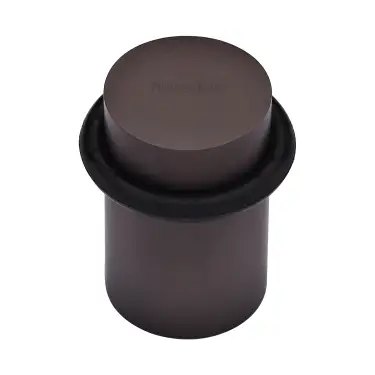 Click Here To Enlarge This Photo Of V1083-MB Heritage Brass Round Door Stop Matt Bronze finish