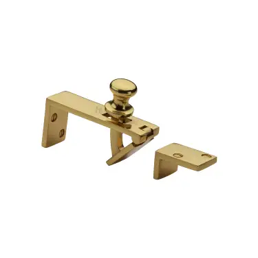 Click Here To Enlarge This Photo Of V1113-PB Heritage Brass Counter Flap Catch Polished Brass finish