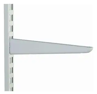 SDB570BC - Prosolve Sapphire White Twin Slot Shelving Bracket 570mm