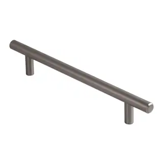 FTD445CGM - Carlisle Brass Fingertip Design 12mm Steel T-Bar Handle &lpar;160mm c&sol;c&rpar; 220mm Gun Metal