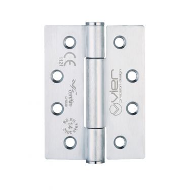 Click Here To Enlarge This Photo Of VHC243S - Zoo Hardware Vier Grade 14 Concealed Bearing Hinges (Square) 102 x 76 x 3mm - Satin Stainless Steel