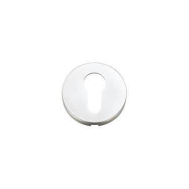 Click Here To Enlarge This Photo Of ZAA001SA - Zoo Hardware Euro Profile Escutcheon (53mm dia) Aluminium