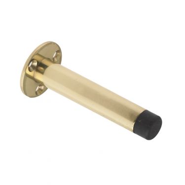 Click Here To Enlarge This Photo Of ZAB09B - Zoo Hardware 90mm Wall Mounted Door Stop (Face Fix) Polished Brass