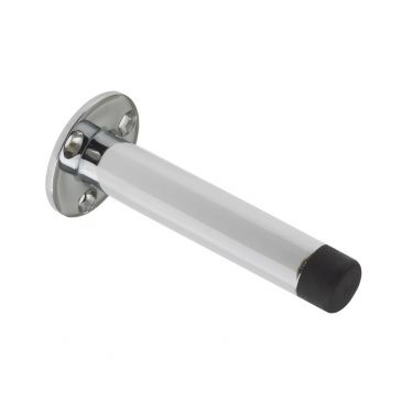 Click Here To Enlarge This Photo Of ZAB09BCP - Zoo Hardware 90mm Wall Mounted Door Stop (Face Fix) Polished Chrome
