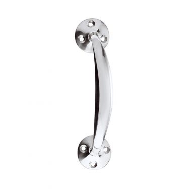 Click Here To Enlarge This Photo Of ZAB83CP - Zoo Hardware Victorian Bow Handle (150mm) Polished Chrome