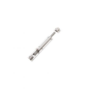 Click Here To Enlarge This Photo Of ZAS01BSS - Zoo Hardware Barrel Bolt 200mm x 40mm (including Keeps and Screws) Satin Stainless Steel