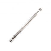 ZAS01DSS - Zoo Hardware Barrel Bolt 450mm x 40mm (including Keeps and Screws) Satin Stainless Steel