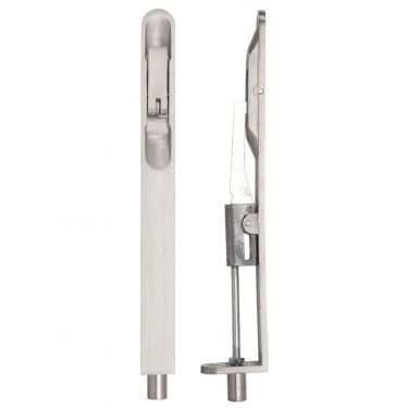 Click Here To Enlarge This Photo Of ZAS03RSS - Zoo Hardware Lever Action Flush Bolt 200 x 20mm (Radius) Satin Stainless Steel