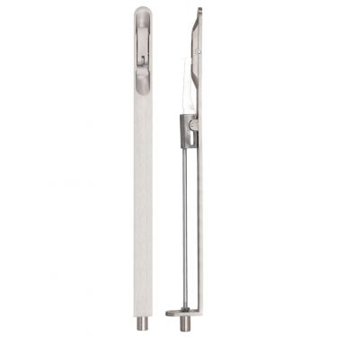 Click Here To Enlarge This Photo Of ZAS05RSS - Zoo Hardware Lever Action Flush Bolt 305 x 20mm (Radius) Satin Stainless Steel