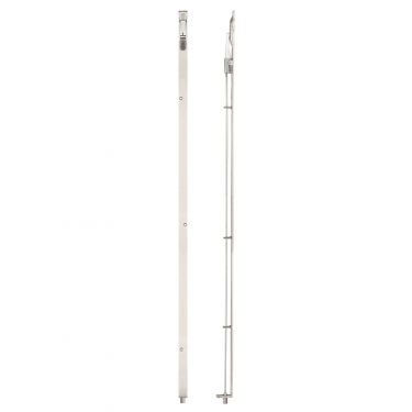 Click Here To Enlarge This Photo Of ZAS09SS - Zoo Hardware Lever Action Flush Bolt 904 x 20mm (Square) Satin Stainless Steel