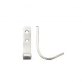 ZAS72HDSS - Zoo Hardware Single Coat Hook (Heavy Duty) Satin Stainless Steel