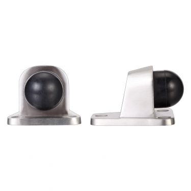 Click Here To Enlarge This Photo Of ZAS84SS - Zoo Hardware Floor Mounted Door Stop (Heavy Duty) Satin Stainless Steel