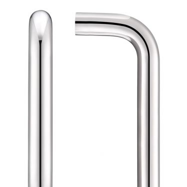 Click Here To Enlarge This Photo Of ZCSD150BP - Zoo Hardware 150mm x 19mm Bolt Through 'D' Pull Handle (Grade 304) Polished Stainless Steel