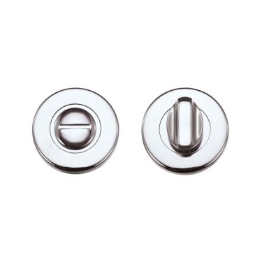 Click Here To Enlarge This Photo Of ZCZ004CP Zoo Hardware Stanza Turn and Release (52mm dia) Polished Chrome (Contract Range)