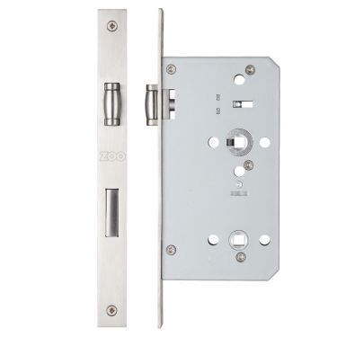 Click Here To Enlarge This Photo Of ZDL7260LLSS - Zoo Hardware Din Lift to Lock Case - 72mm c/c - Backset 60mm (Square) Satin Stainless Steel