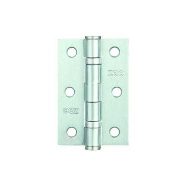 Click Here To Enlarge This Photo Of ZHS32SC - Zoo Hardware Ball Bearing Hinges 76 x 51 x 2mm Satin Chrome