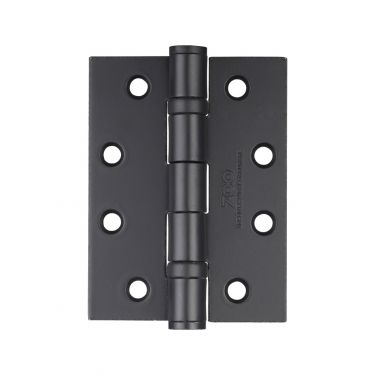Click Here To Enlarge This Photo Of ZHS43PCB - Zoo Hardware Grade 11 CE Fire Rated Ball Bearing Hinges (Square) 102 x 76 x 3mm Black