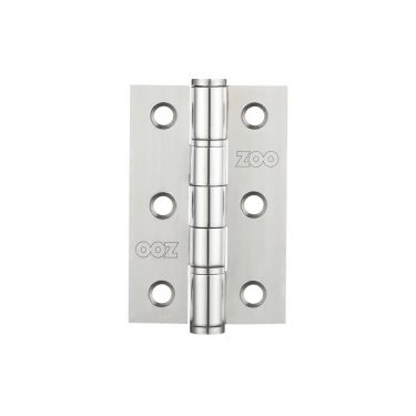 Click Here To Enlarge This Photo Of ZHSSW232P - Zoo Hardware Washered Hinges 76 x 50 x 2mm Polished Stainless Steel