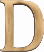 C1565 2 D-AT Heritage Brass Alphabet D Pin Fix 51mm (2") Antique Brass Finish