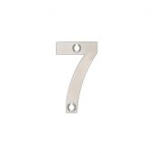 ZSN07SS - Zoo Hardware Numeral (No 7) 50mm Satin Stainless Steel