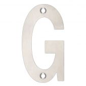 ZSNGSS - Zoo Hardware Letter (G) 102mm Satin Stainless Steel
