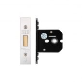 ZUKFD64SS - Zoo Hardware Architectural Heavy Duty Flat Dead Bolt 64mm (45mm backset) Satin Stainless Steel