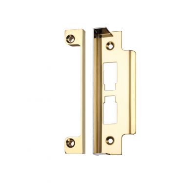 Click Here To Enlarge This Photo Of ZUKR03PVD - Zoo Hardware 13mm Rebate Kit to Suit ZUKH Horizontal Mortice Locks - PVD Stainless Brass
