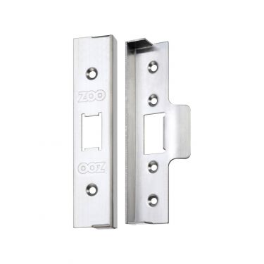 Click Here To Enlarge This Photo Of ZUKR04SS - Zoo Hardware 13mm Rebate Kit to Suit ZUKR Flat Latch - Satin Stainless Steel