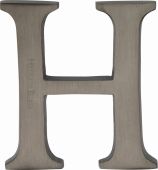 C1565 2 H-MB Heritage Brass Alphabet H Pin Fix 51mm (2") Matt Bronze Finish