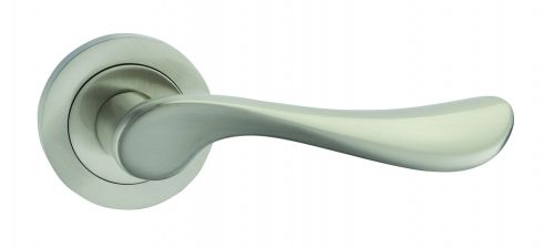 Click Here To Enlarge This Photo Of Fortessa - FCOWAV-SN - Wave Lever on a Rose Satin Nickel Finish