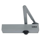L9369 - BRITON 2130B Size 2-6 Overhead Door Closer With Backcheck - Silver