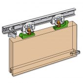 1249 - HENDERSON S6 Marathon Senior Single Track Sliding Door Gear (1200-1500mm Opening Width)