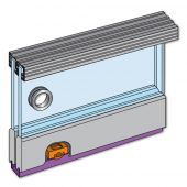1302 - HENDERSON Z18/2 Zenith Double Track Sliding Door Gear (1800mm Max Opening Width)