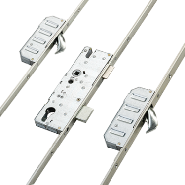 Click Here To Enlarge This Photo Of L30305 - WINKHAUS STV Trulock Latch & Deadbolt Split Spindle Multipoint Lock - 2 Hooks - 55/92 - R/H - 20mm Radius Faceplate (2760265)