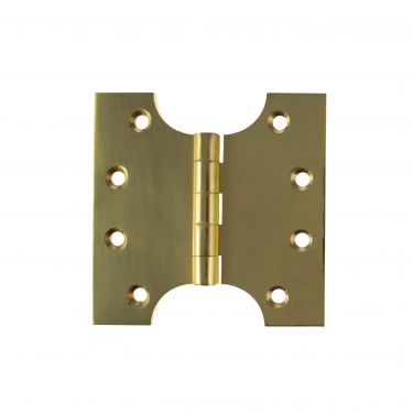 Click Here To Enlarge This Photo Of Atlantic - APH424PB (Solid Brass) Parliament Hinges 4" x 2" x 4" - Polished Brass