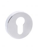 Atlantic - FMREPC Forme Euro Escutcheons on Minimal Round Rose - Polished Chrome