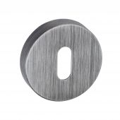 Atlantic - FMRKUG Forme Key Escutcheons on Minimal Round Rose - Urban Graphite