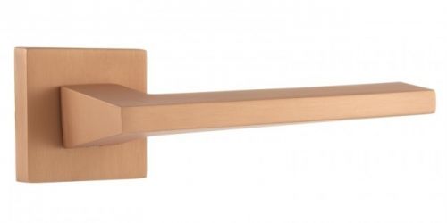 Click Here To Enlarge This Photo Of Atlantic - FMS136USC Forme 'Lorena' Designer Lever on Minimal Square Rose - Urban Satin Copper