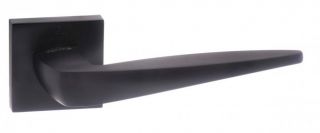 Atlantic - FMS272MB Forme 'Foglia' Designer Lever on Minimal Square Rose - Matt Black