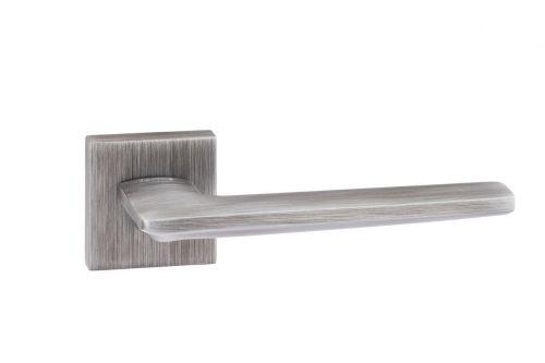 Click Here To Enlarge This Photo Of Atlantic - FMS422UG Forme 'Boston' Designer Lever on Minimal Square Rose - Urban Graphite