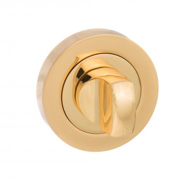 Click Here To Enlarge This Photo Of Atlantic - MWCBP Mediterranean WC Turn and Release on Round Rose - Polished Brass