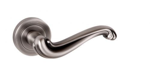 Click Here To Enlarge This Photo Of Atlantic - OE177MBN Old English 'Colchester' Lever on Round Rose - Matt Gun Metal