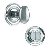 Atlantic - OEOWCPC Old English Solid Brass Oval WC Turn and Release - Polished Chrome