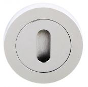 Atlantic - S2ESCKRPC STATUS Key Escutcheons on Round Rose - Polished Chrome