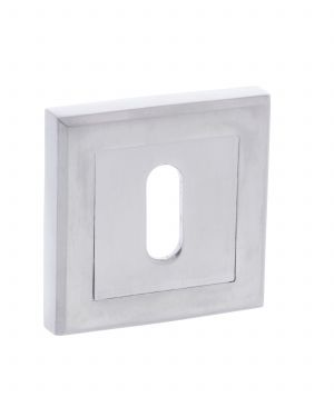 Click Here To Enlarge This Photo Of Atlantic - S2ESCKSSC STATUS Key Escutcheons on Square Rose - Satin Chrome