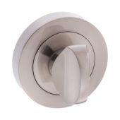 Atlantic - S2WCRSN STATUS WC Turn and Release on Round Rose - Satin Nickel