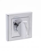 Atlantic - S2WCSPC STATUS WC Turn and Release on Square Rose - Polished Chrome
