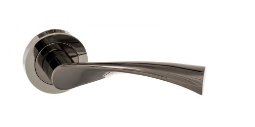 Click Here To Enlarge This Photo Of Atlantic - S34RBN STATUS 'Colorado' Lever on Round Rose - Black Nickel
