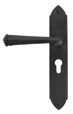 Click Here To Enlarge This Photo Of 33269 From The Anvil Beeswax Gothic Lever Euro Lock Set