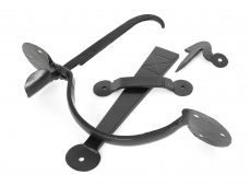 33253 From The Anvil Black Heavy Bean Thumblatch